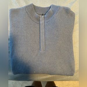 Onward Reserve XL quarter zip sweater - blue